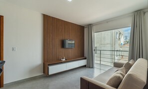 Basic Apartment | Living area - Apt in Condo w/ BBQ Area in Porto - BA MAA (Porto Seguro)