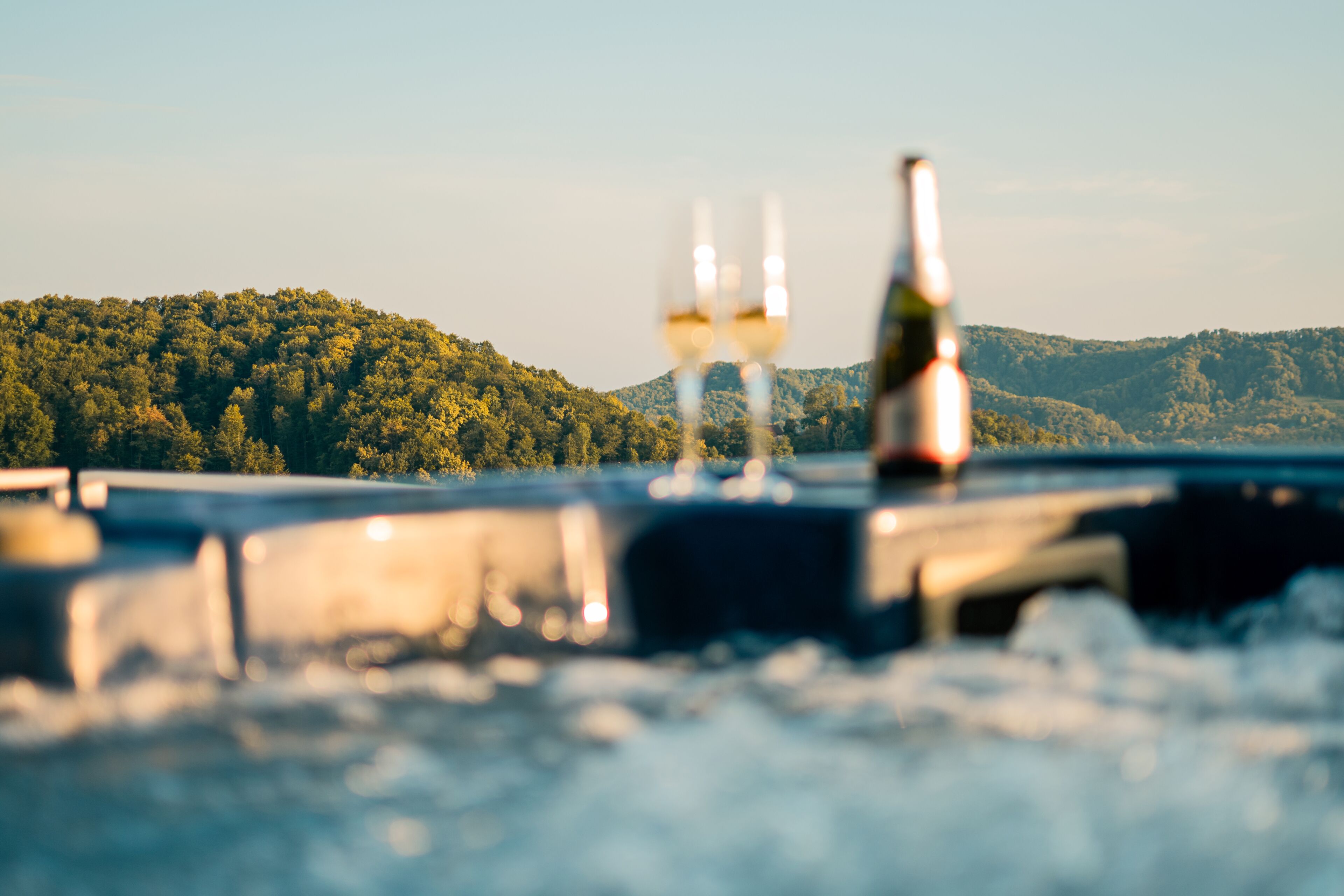 Vue depuis l’hébergement