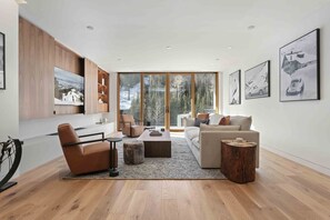 Condo, 3 Bedrooms | Living area - Ski-in/ski-out Deer Valley Pool, Gym & Views 3 Bedroom Condo (Park City)