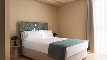 Individually decorated, individually furnished, desk, laptop workspace