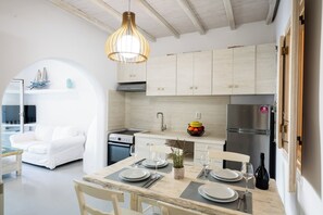 Interior - Villa Tommaso: Sea-View Cycladic Retreat with Panoramic Pool Bliss for 5 guests! (Mykonos)