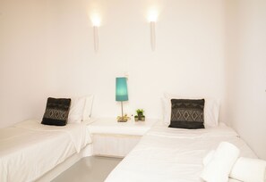 2 bedrooms, iron/ironing board, WiFi, bed sheets - Villa Tommaso: Sea-View Cycladic Retreat with Panoramic Pool Bliss for 5 guests! (Mykonos)