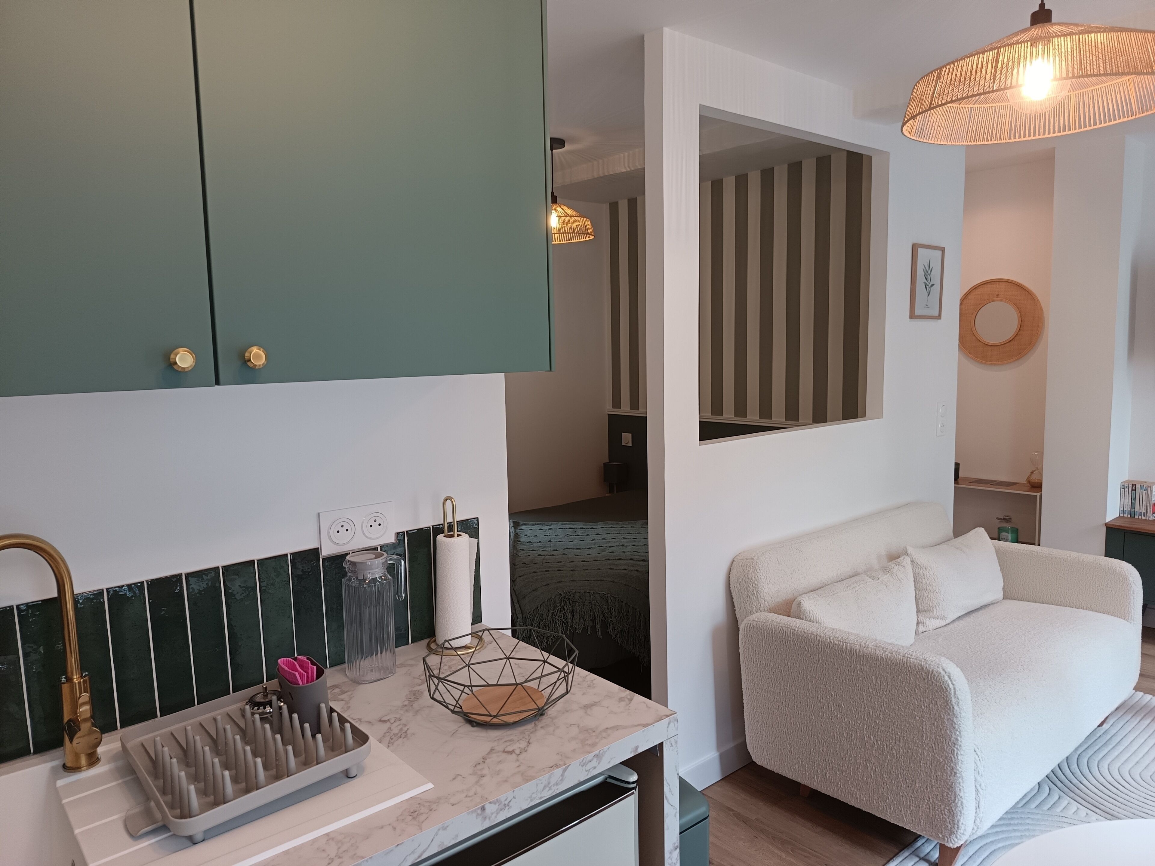 1 soverom, strykejern/-brett, wi-fi og sengetøy