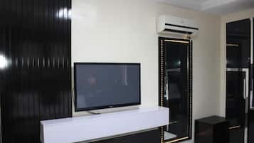 Rom – deluxe, balkong, byutsikt | Innvendig