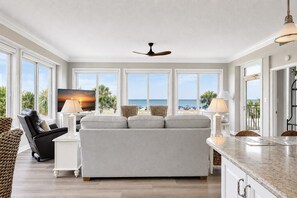 Smart TV - 3205 Seacrest – Oceanfront Corner Villa with Panoramic Atlantic Views (Hilton Head Island)