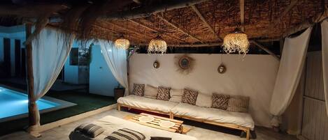 Alberca al aire libre