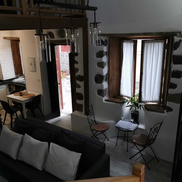 House, 1 Bedroom, Smoking, Terrace | Living area - Vivienda Vacacional Casa Lola (Tazacorte)