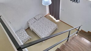 1 غرفة نوم وواي فاي وملاءات أسرّة
