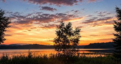 Lakeside Cabin Whitefish. Build memories with friends and family