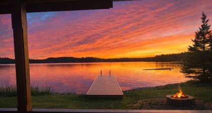 Lakeside Cabin Whitefish. Build memories with friends and family