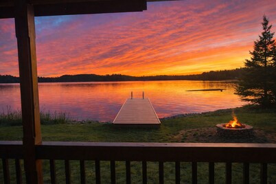 Lakeside Cabin Whitefish. Build memories with friends and family