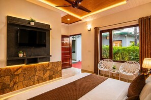 Deluxe Room, Garden View | Garden view - Jungle Nest Retreat Resort (Ramnagar)