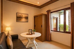 Deluxe Room, Garden View | Free WiFi - Jungle Nest Retreat Resort (Ramnagar)