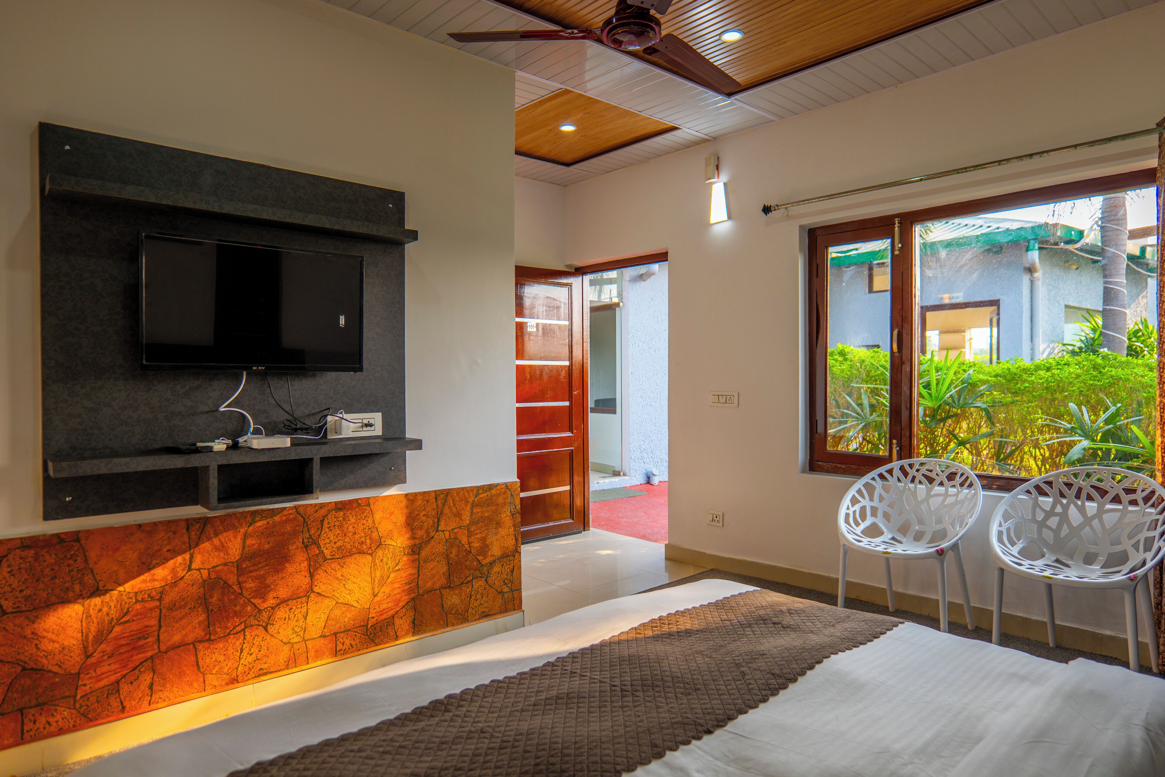 Habitación Deluxe, vistas al jardín | Wifi gratis