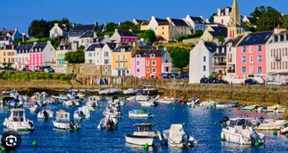 Chambre dâhĂŽtes Ă Sauzon avec Wi-Fi haut dĂ©bit, proche plage