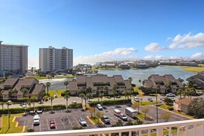 Property grounds - Balconies with stunning views from Master Bedroom, Living Room and 2nd Guest (Miramar Beach)