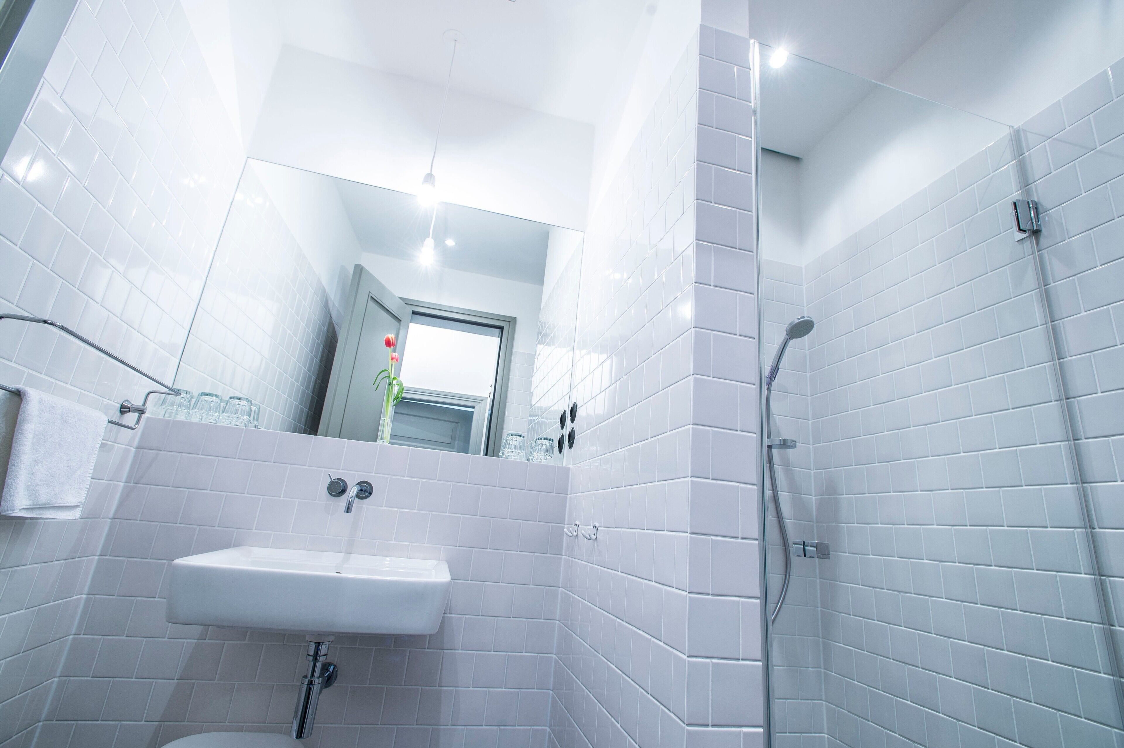 Dusche, Handtücher