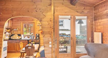 Maison en bois « Holzhaus Harzville » avec terrasse privée, jardin et Wi-Fi