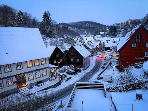 Ferienhaus Adelheid mit einmaligem Blick, privater Terrasse und WLAN