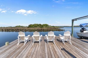 Property grounds - Sounds Right #214-Community pool, private boat dock, kayaks, fish, soundside (North Topsail Beach)