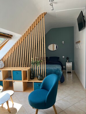 1 bedroom, iron/ironing board, WiFi, bed sheets - Studio "Le Petit Cocon" near the sea (Erquy)