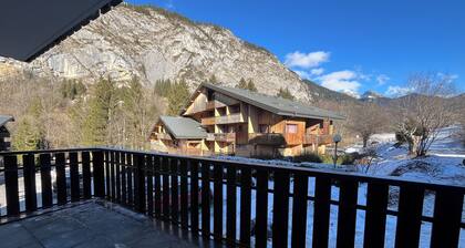 âš Appartement 5 personnes â Vue panoramique sur la VallĂ©e dâAbondance âš