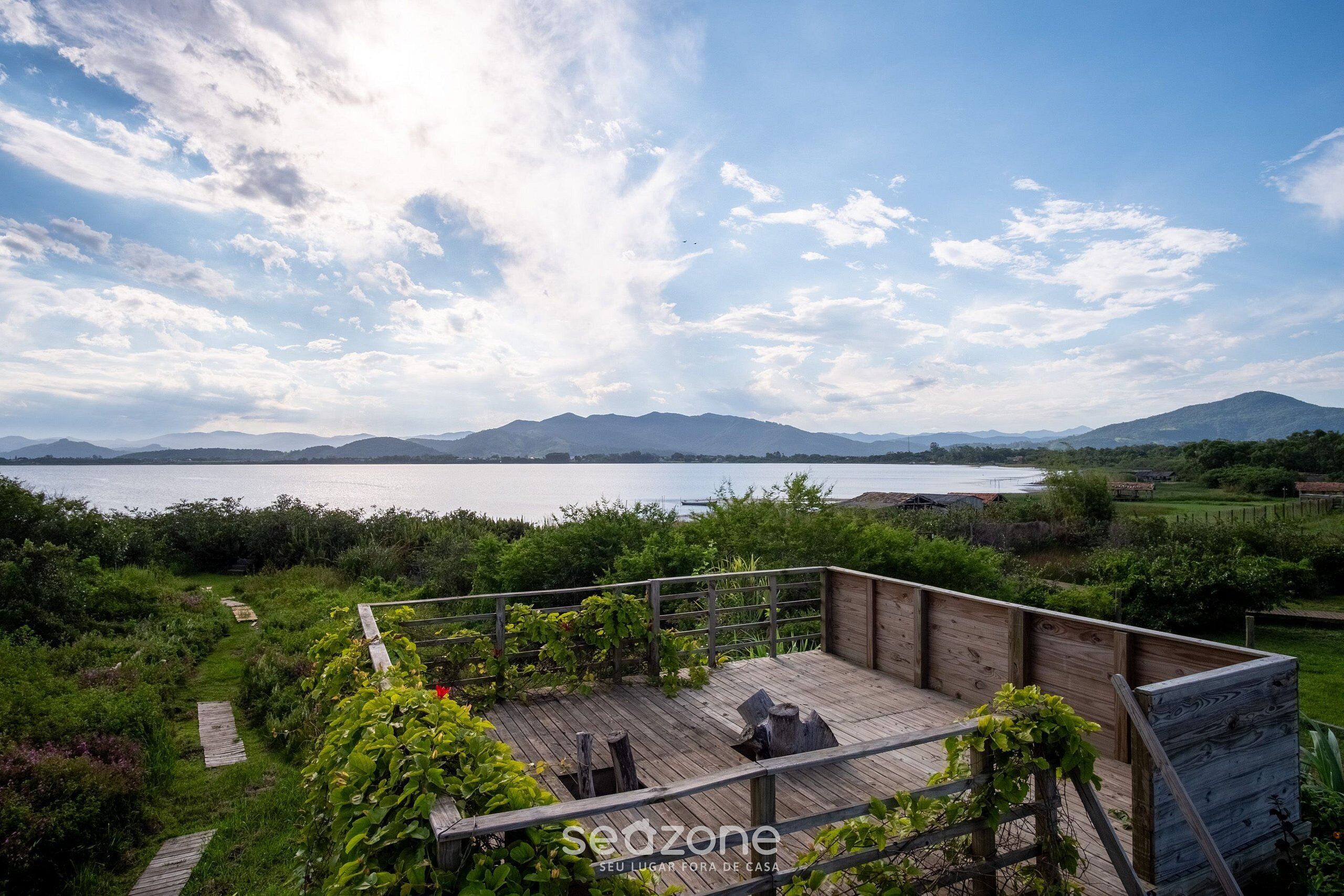 Uitzicht vanuit accommodatie