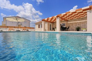 Pool - Villa Orkula with heated pool (Debeljak)