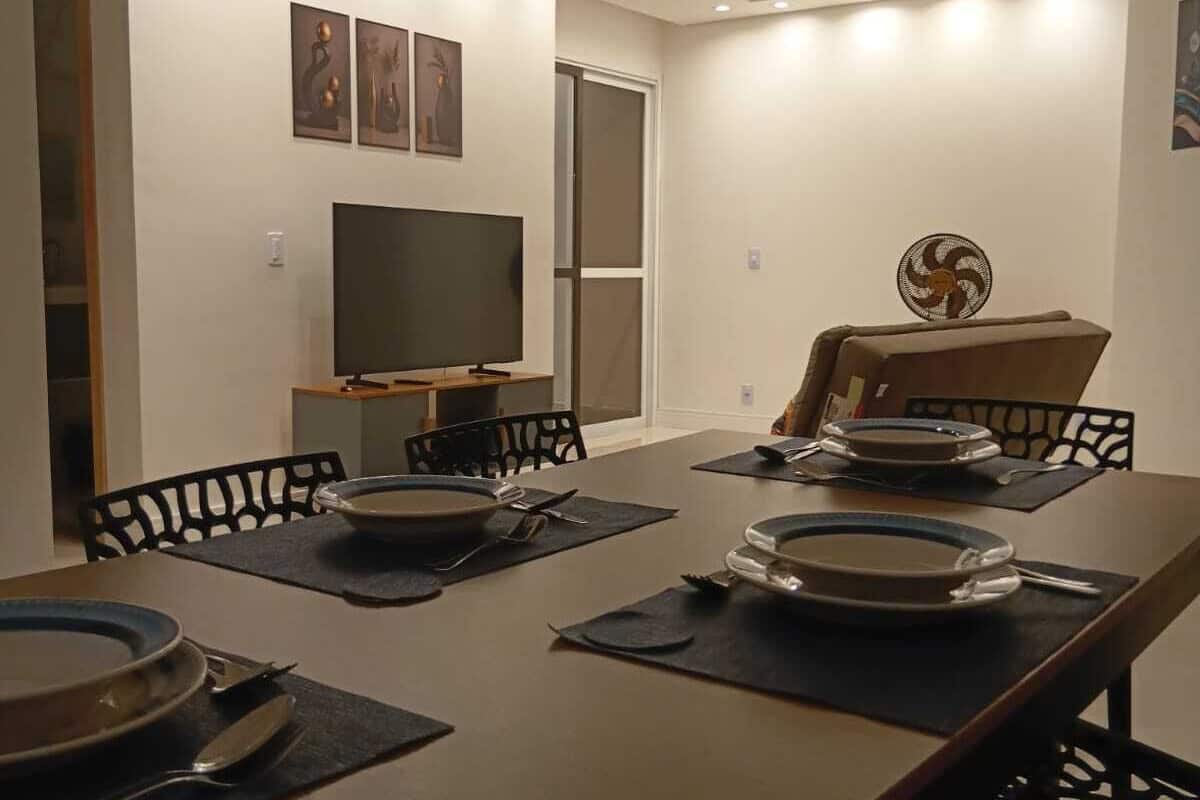 Apartamento conforto, vista para a cidade | Opções para refeição