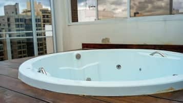 Deluxe-Penthouse, Stadtblick | Innenbereich