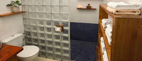 Towels, toilet paper