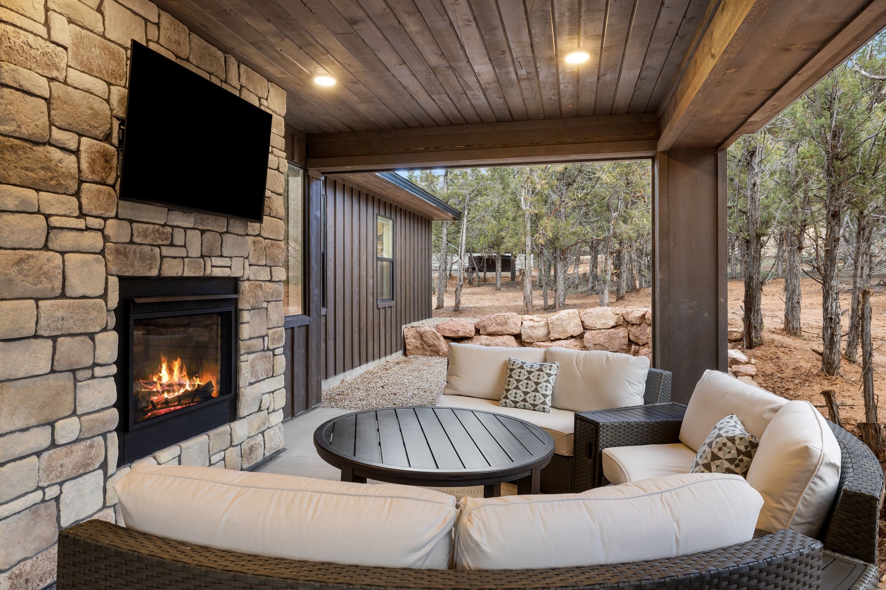 Enceinte de l’hébergement