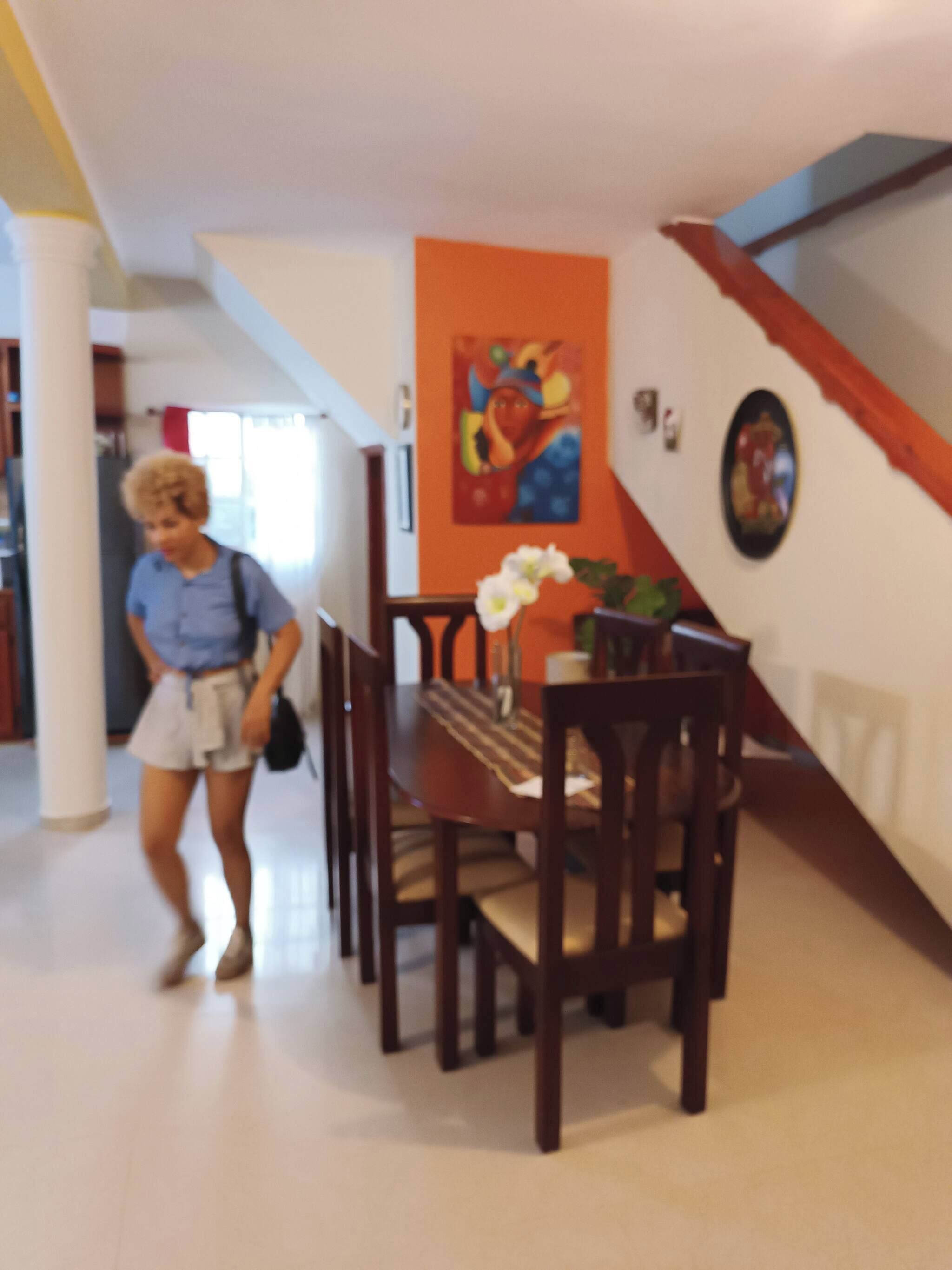 Chambre, 1 chambre, balcon, vue jardin | Salle à manger