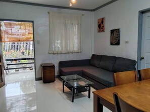 House, 2 Bedrooms, Smoking | Living room | Books - A Unique and Cozy Wholehouse in Babak Samal Island (Samal)