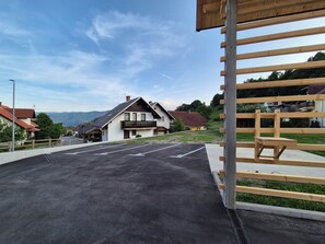 Enceinte de l’hébergement