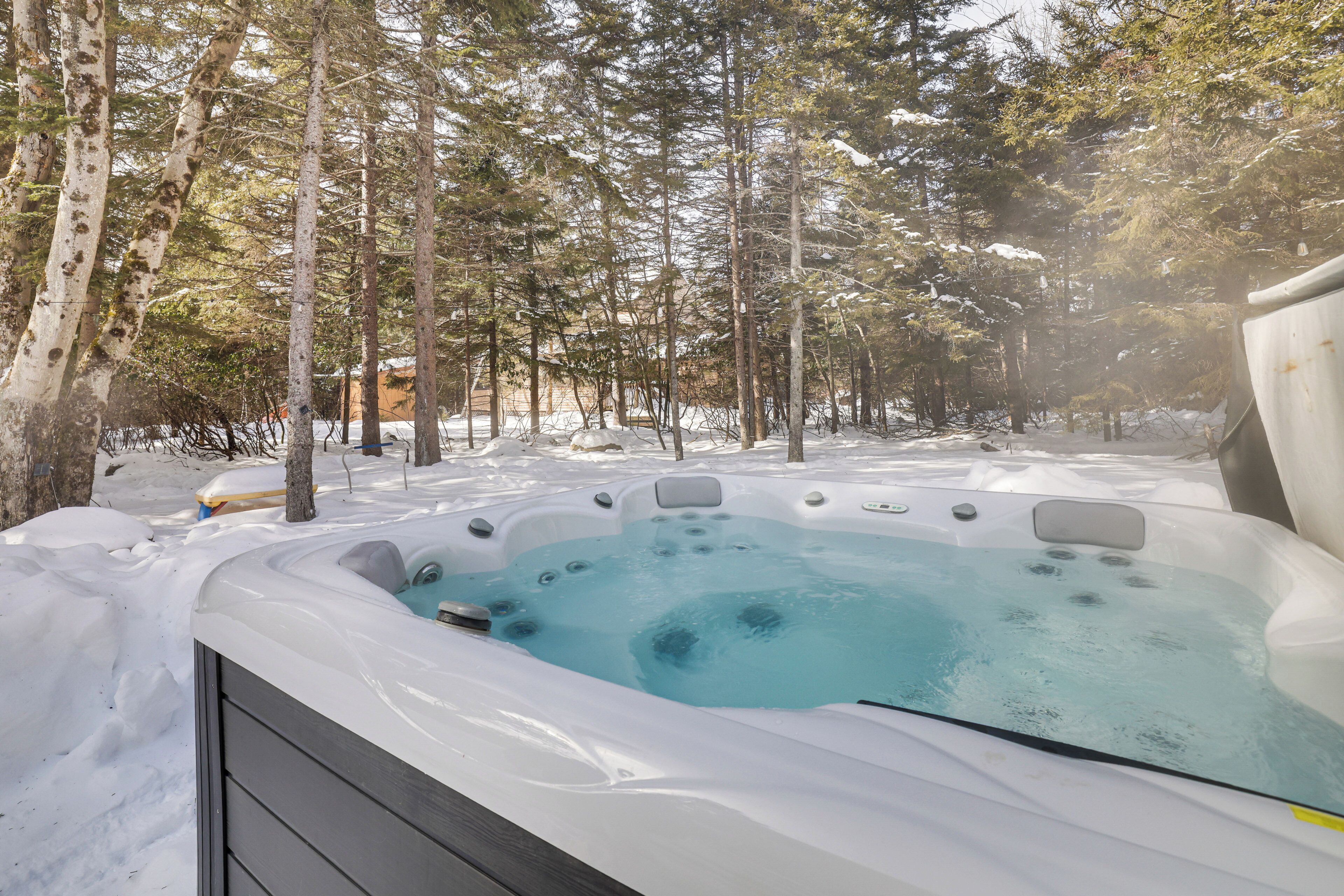 Bain à remous extérieur