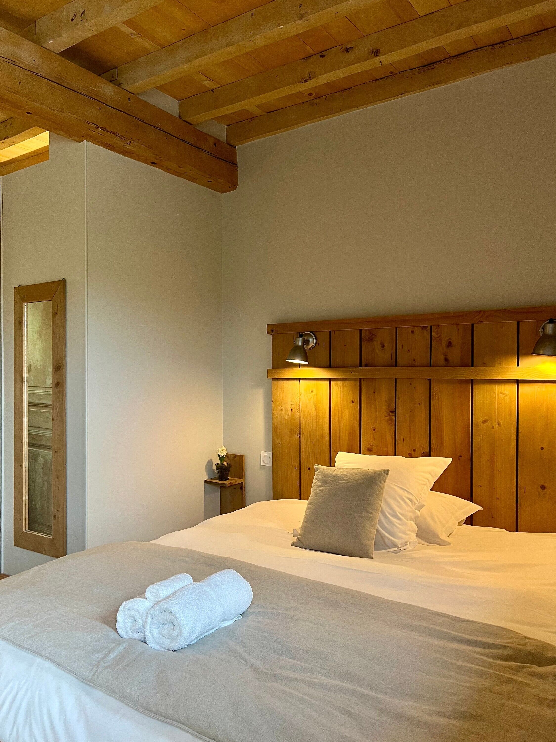 1 chambre, fer et planche à repasser, Wi-Fi, draps fournis