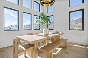 Dining - NEW! Luxury Deer Valley East Village Retreat | Hot Tub (Daniel)