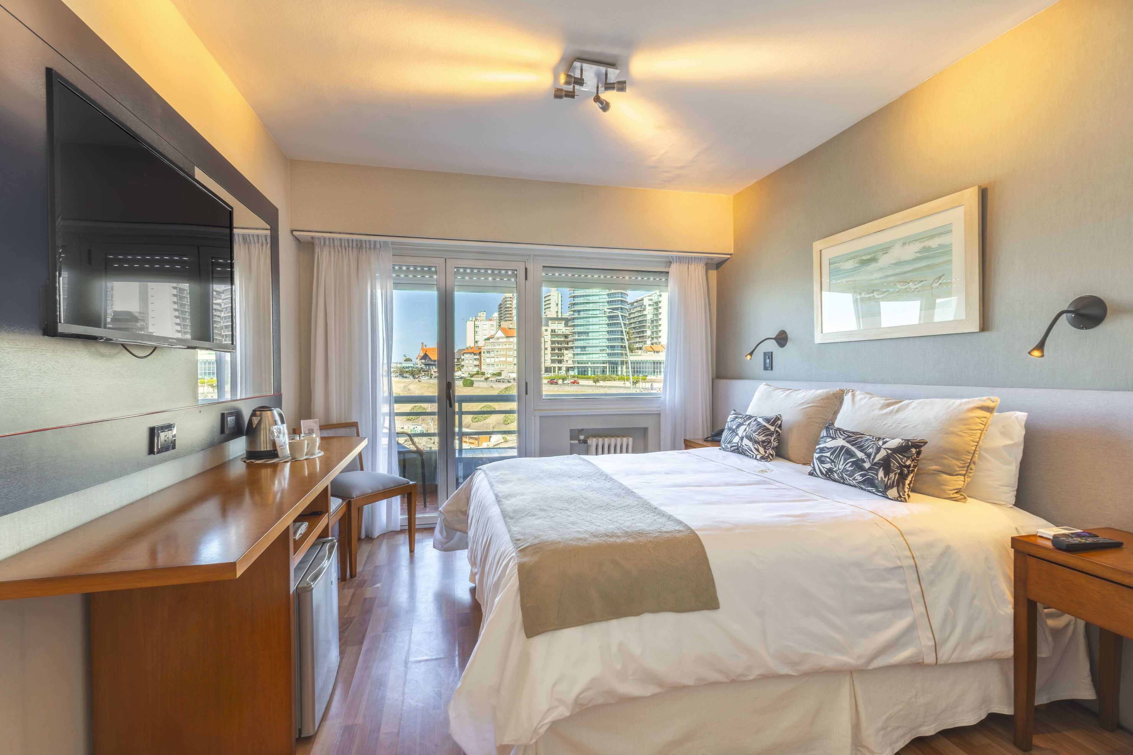 Chambre Supérieure Double ou avec lits jumeaux, balcon, vue mer