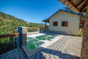Pool - Villa Azul in Jarabacoa, a mountain refuge, next to the Yaque River. (Jarabacoa)