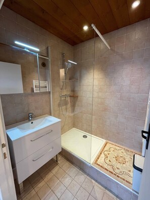 Bathroom - Bright duplex with terrace and lake view – Brison-Saint-Innocent (Brison-Saint-Innocent)