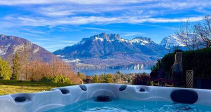 This villa is a 5 bedroom(s), 1.5 bathrooms, located in Sévrier, Auvergne-Rhône-Alpes.