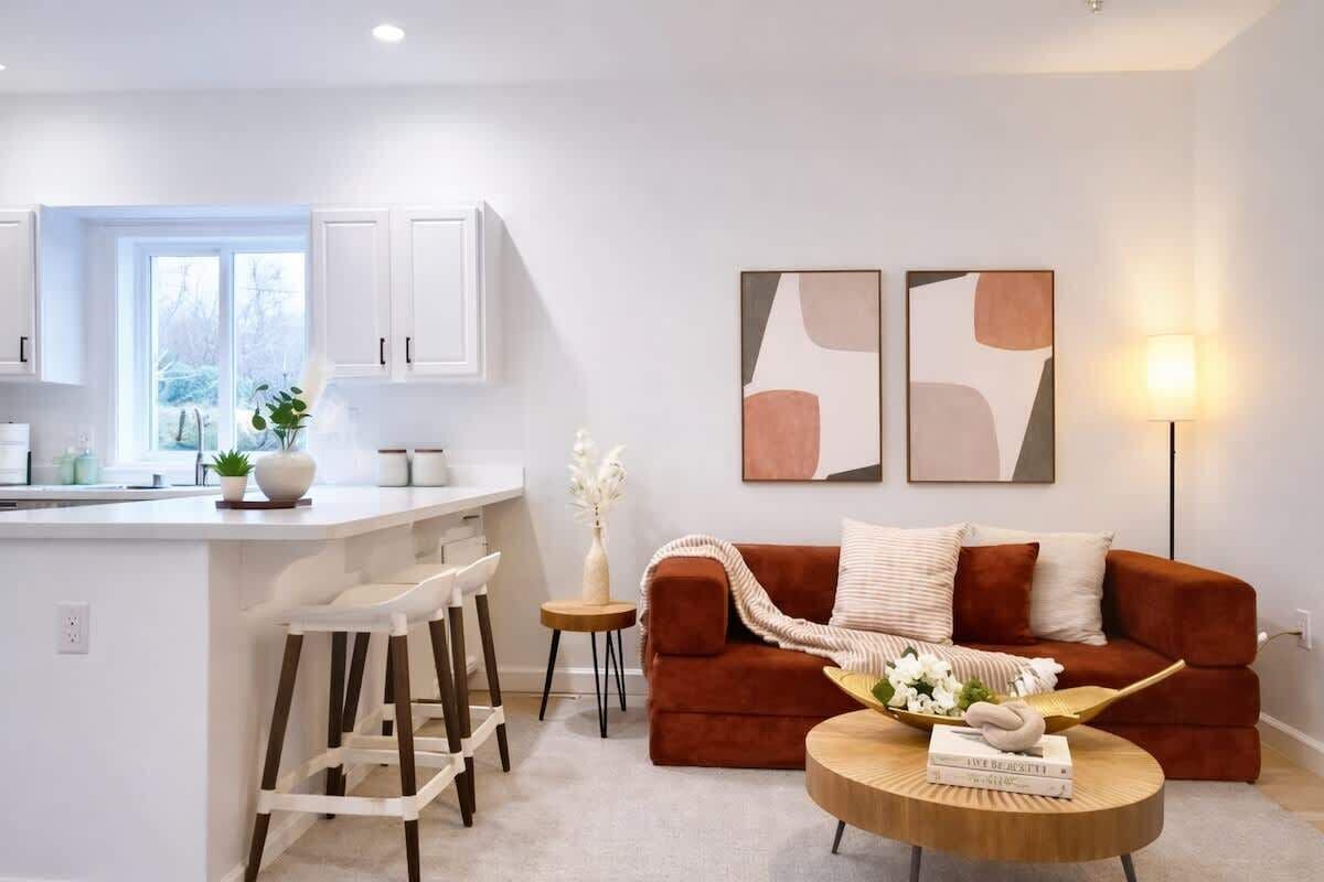 Casa | 1 quarto, ferros/tábuas de passar roupa, roupa de cama