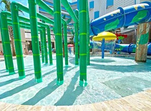 Indoor pool, outdoor pool - Wow Amazing Direct Modern Oceanfront w Fireplace/Best view at top resort (Myrtle Beach)