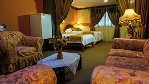 Executive Suite, Private Bathroom | Desk, laptop workspace, soundproofing, free WiFi