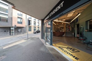 Facciata della struttura