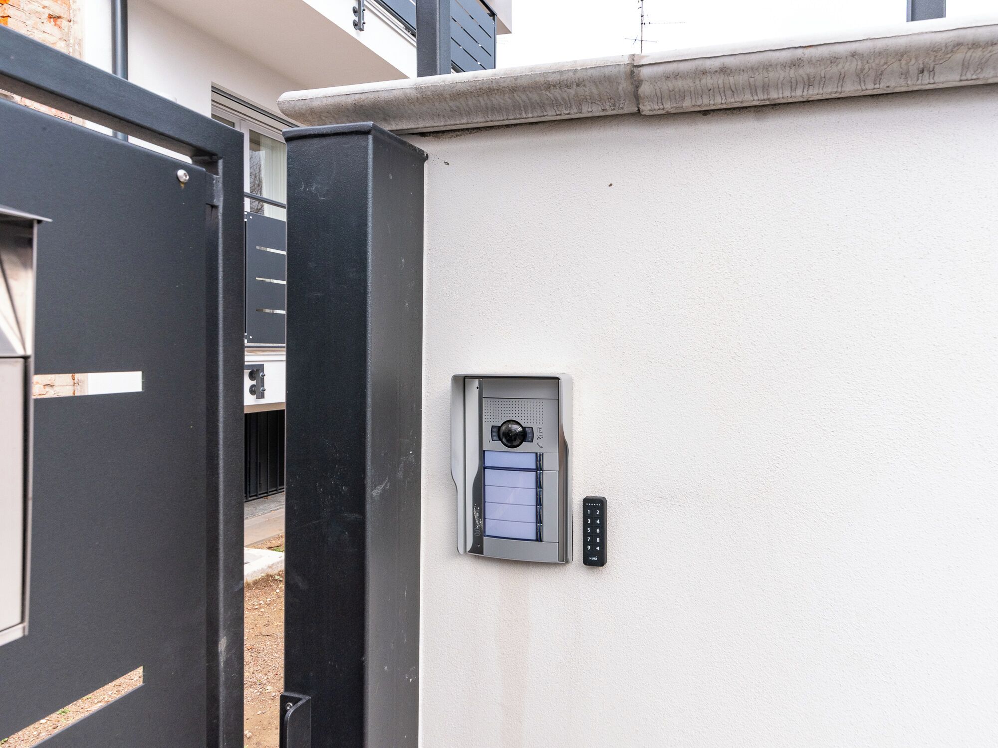 Entrada da propriedade