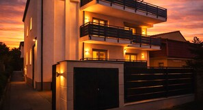 Fassade der Unterkunft