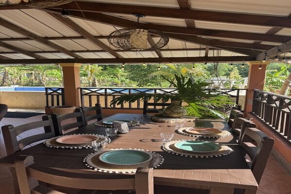 Restaurante al aire libre