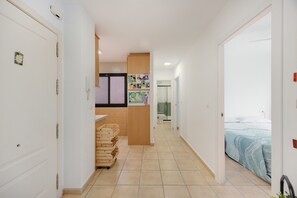 2 slaapkamers, een strijkplank/strijkijzer, wifi, beddengoed